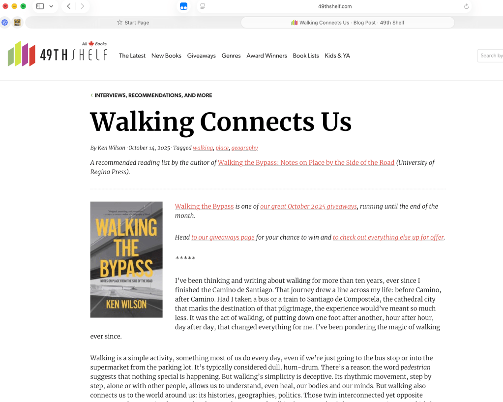 Walking the Bypass by Ken Wilson